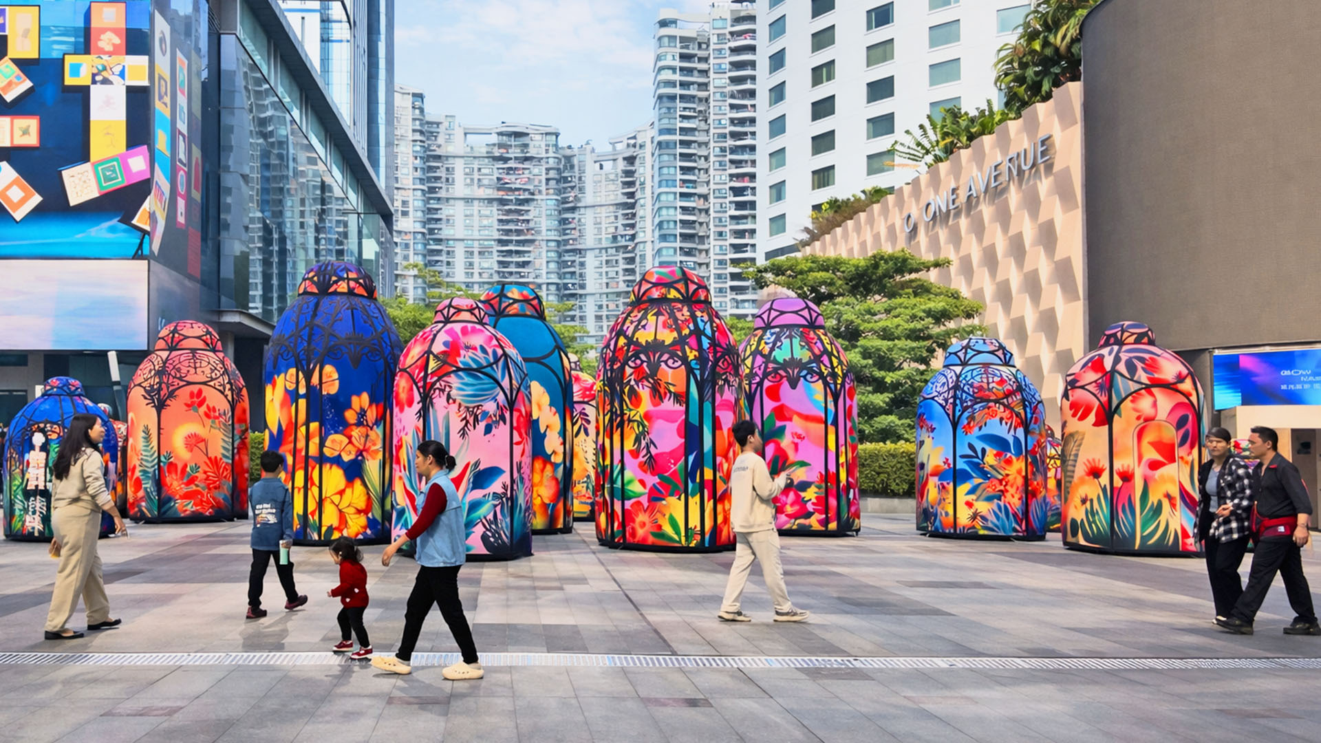 Uma impressionante instalação de arte ao ar livre na China vai chamar ...