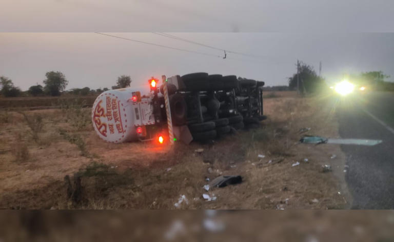 8 pilgrims killed, 12 injured in pick-up truck-tanker collision in Andhra