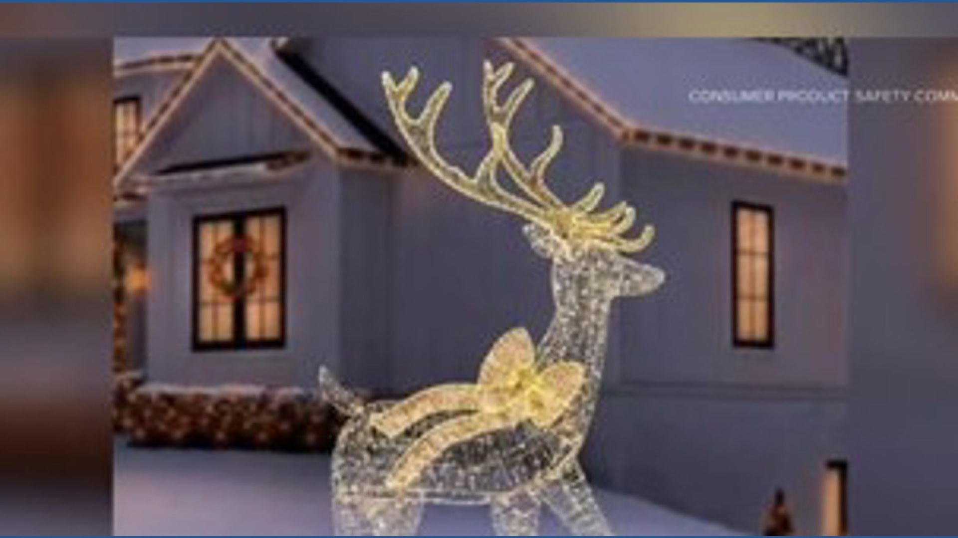 Sam's Club recalling a Christmas decoration