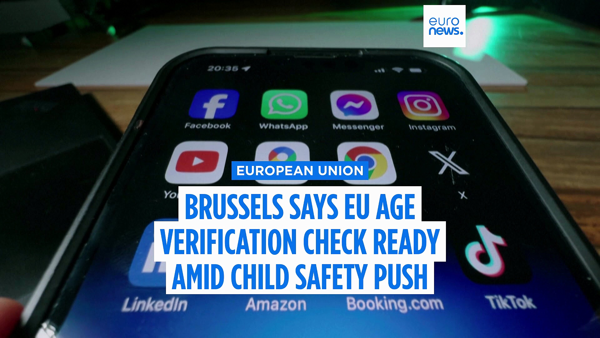 Brussels says EU age verification check ready amid child safety push