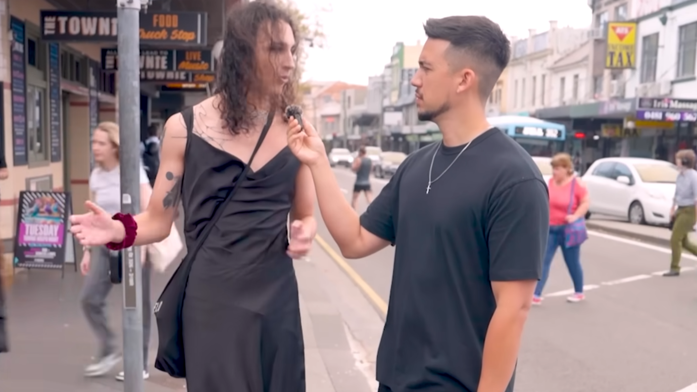 Protesters and activists clash as gender debate turns heated live