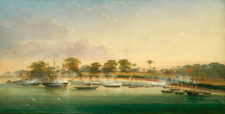 Foreign Office slammed for installing 'colonial' invasion painting at ...