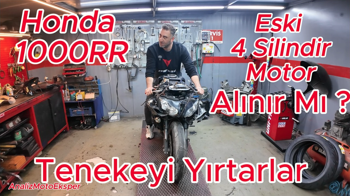 Honda 1000RR Eski Motor Toplamak için almak istiyorsan İzle