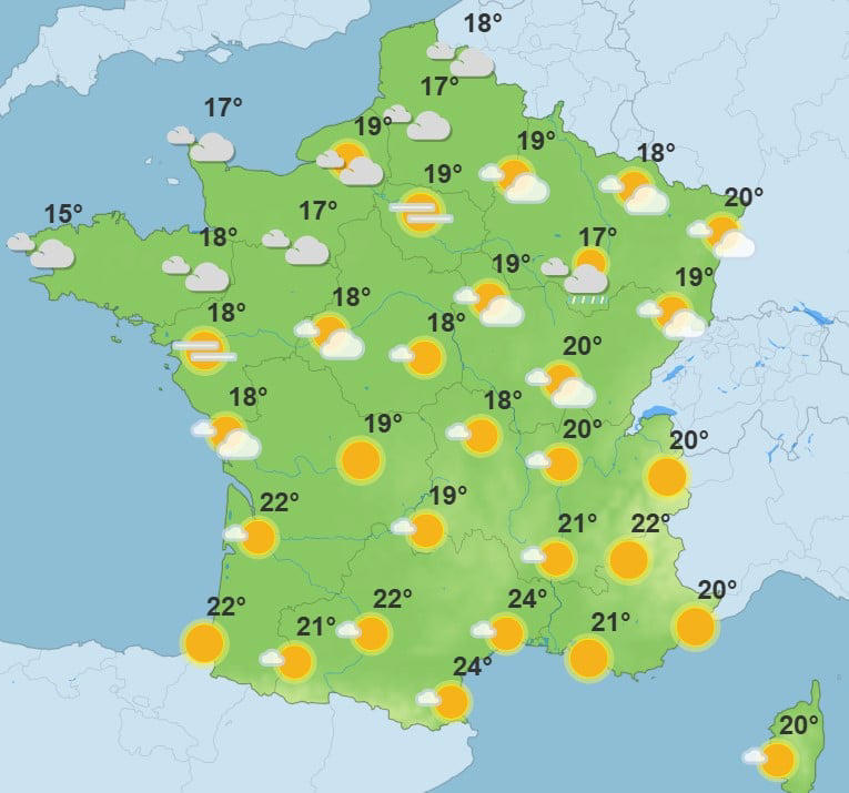 Météo : le beau temps s’impose, jusqu’où vont grimper les températures ...