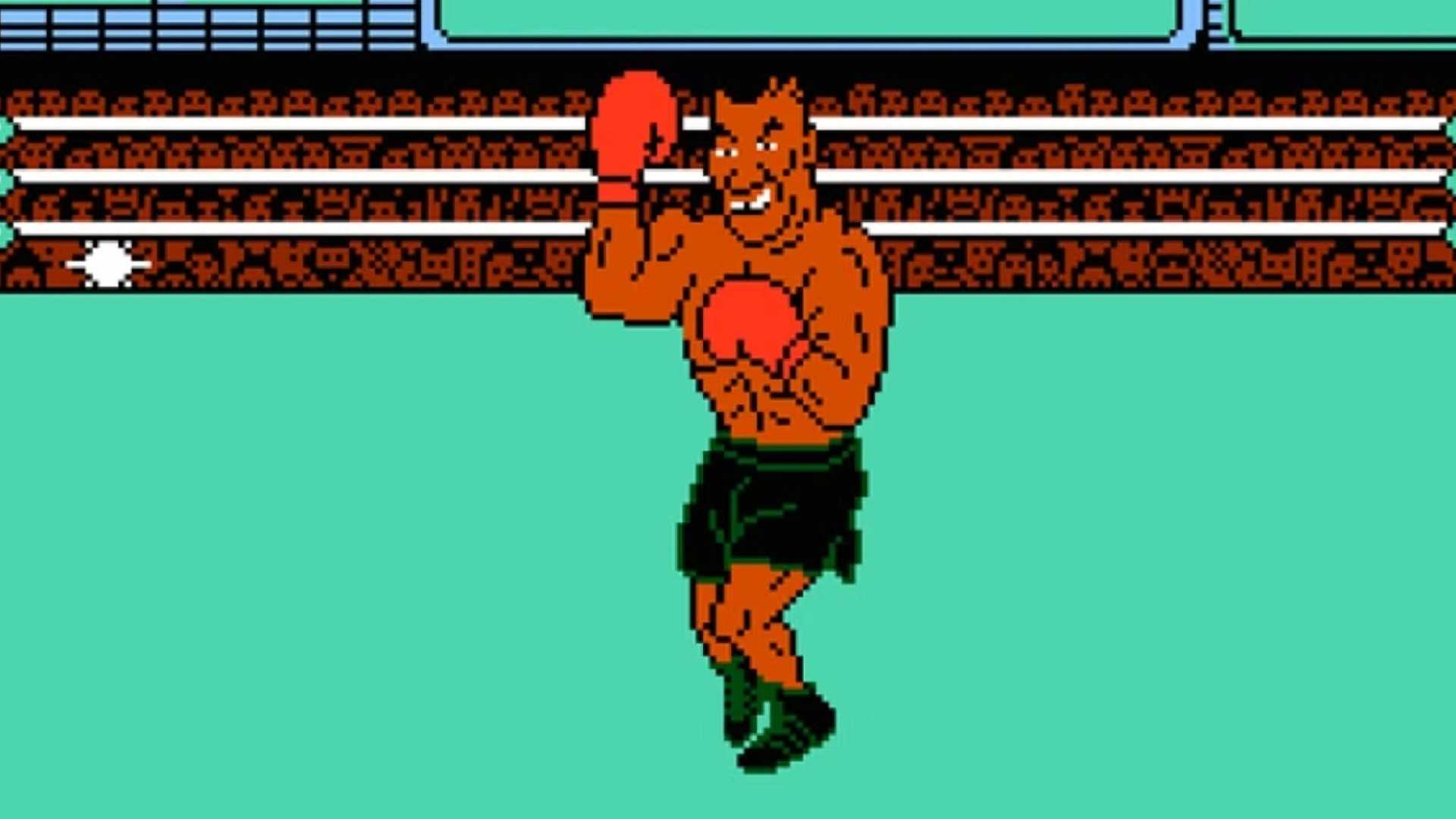 Mike Tyson's Punch Out screenshot featuring Mike Tyson