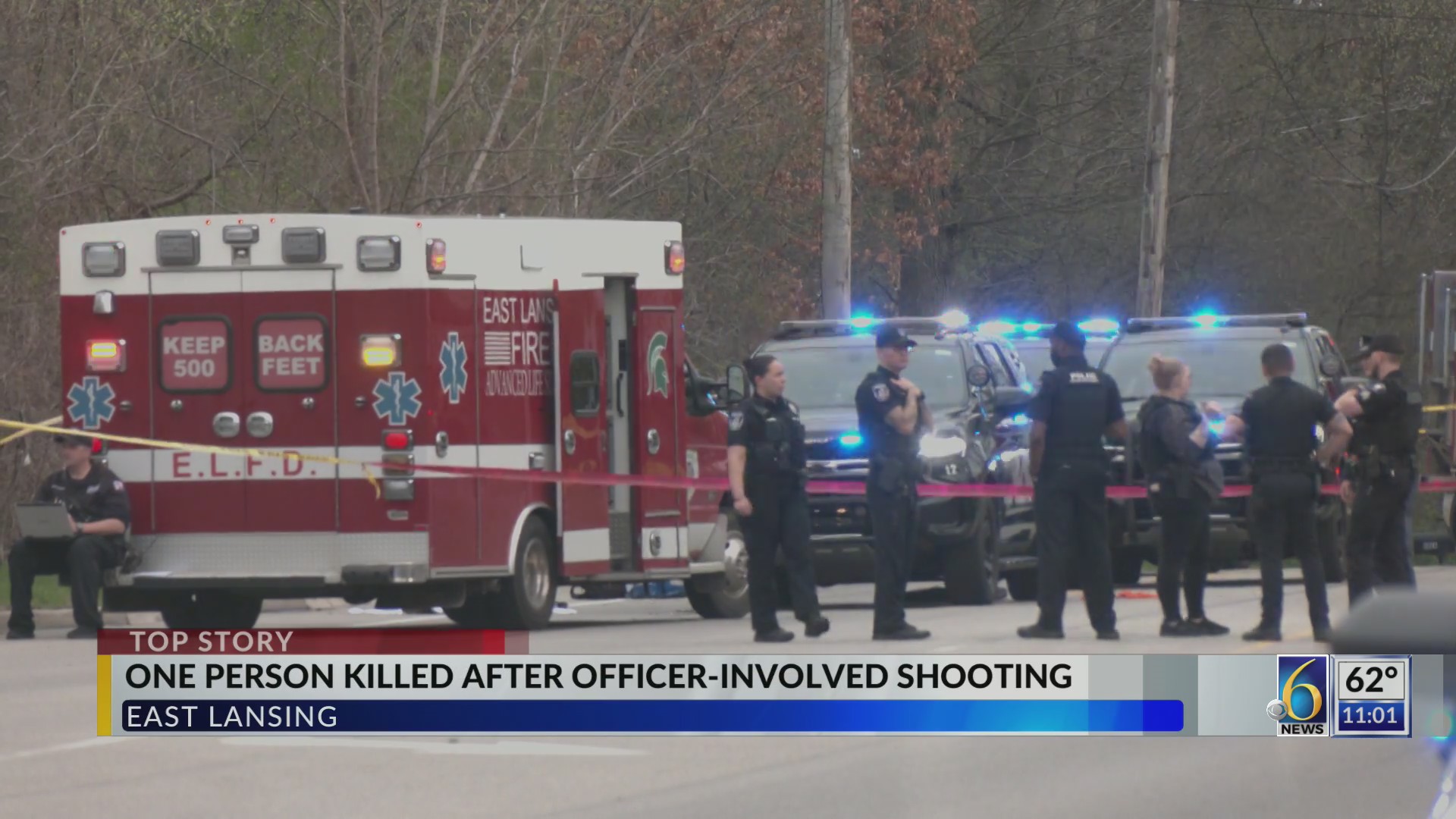 Deadly East Lansing officer-involved shooting under investigation