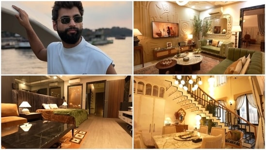 Step inside Harsh Gujral's 3-storey home in Delhi where he lives with ...