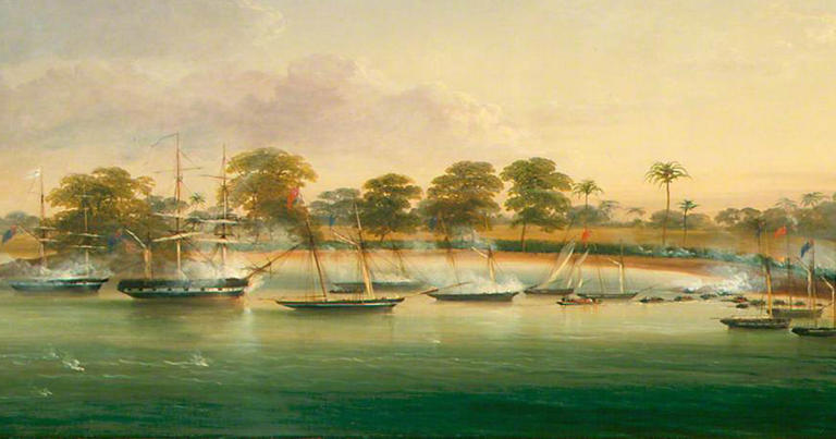 Foreign Office slammed for installing 'colonial' invasion painting at ...