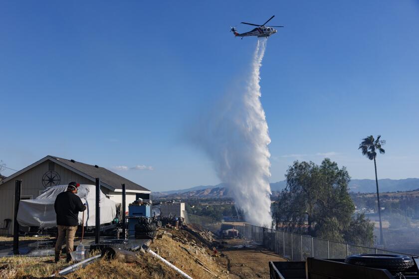Brush fire in Riverside County that triggered evacuations is 90% contained