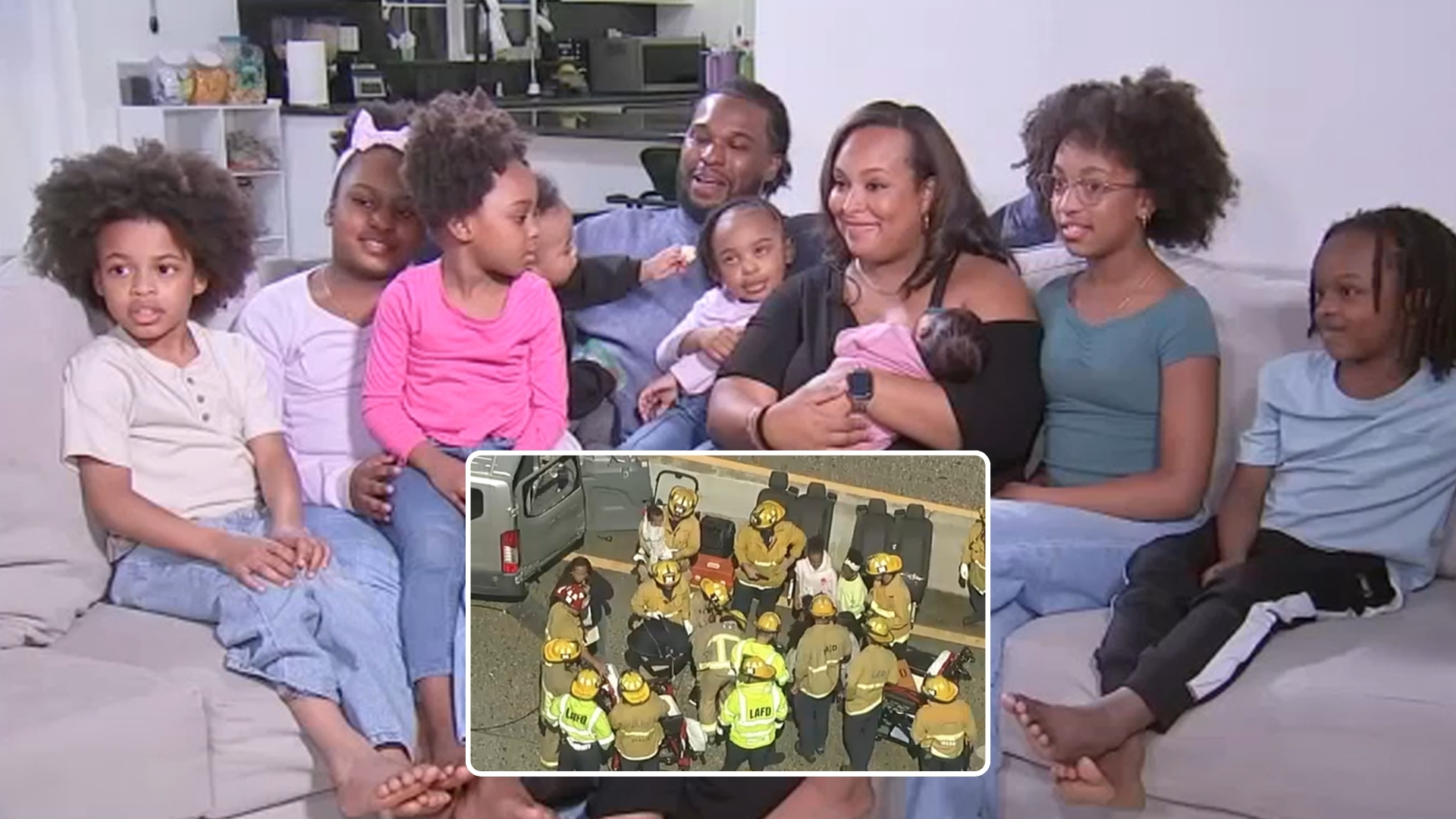 Influencer family of 10 hurt in hit-and-run crash on 170 Freeway in ...