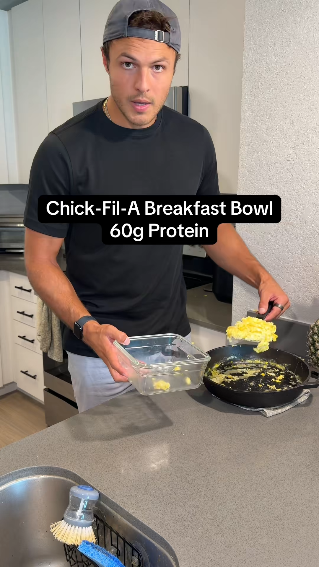 High protein Chick-fil-A breakfast bowls
