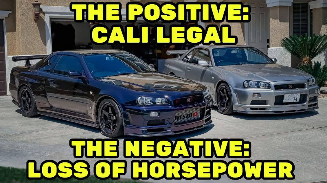 Japanese R34 GTR vs US legal version: What’s different