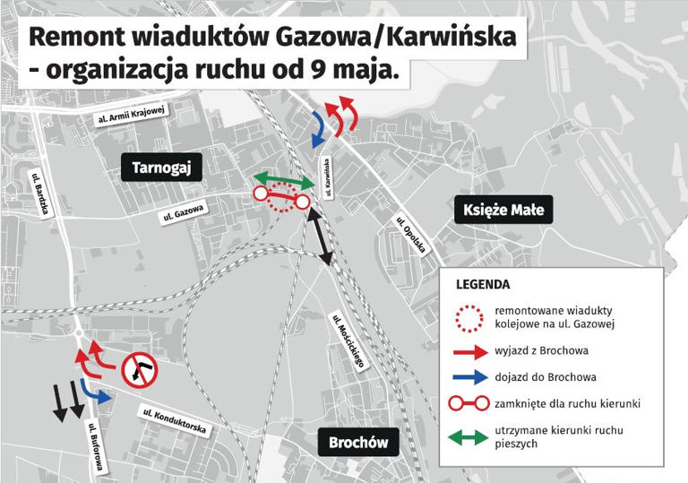 Gazowa i Karwińska we Wrocławiu do przebudowy. Powstanie rondo, będą korki