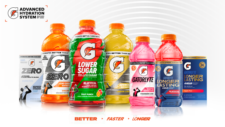 Next Gatorade drink after Lower Sugar aims to hydrate longer