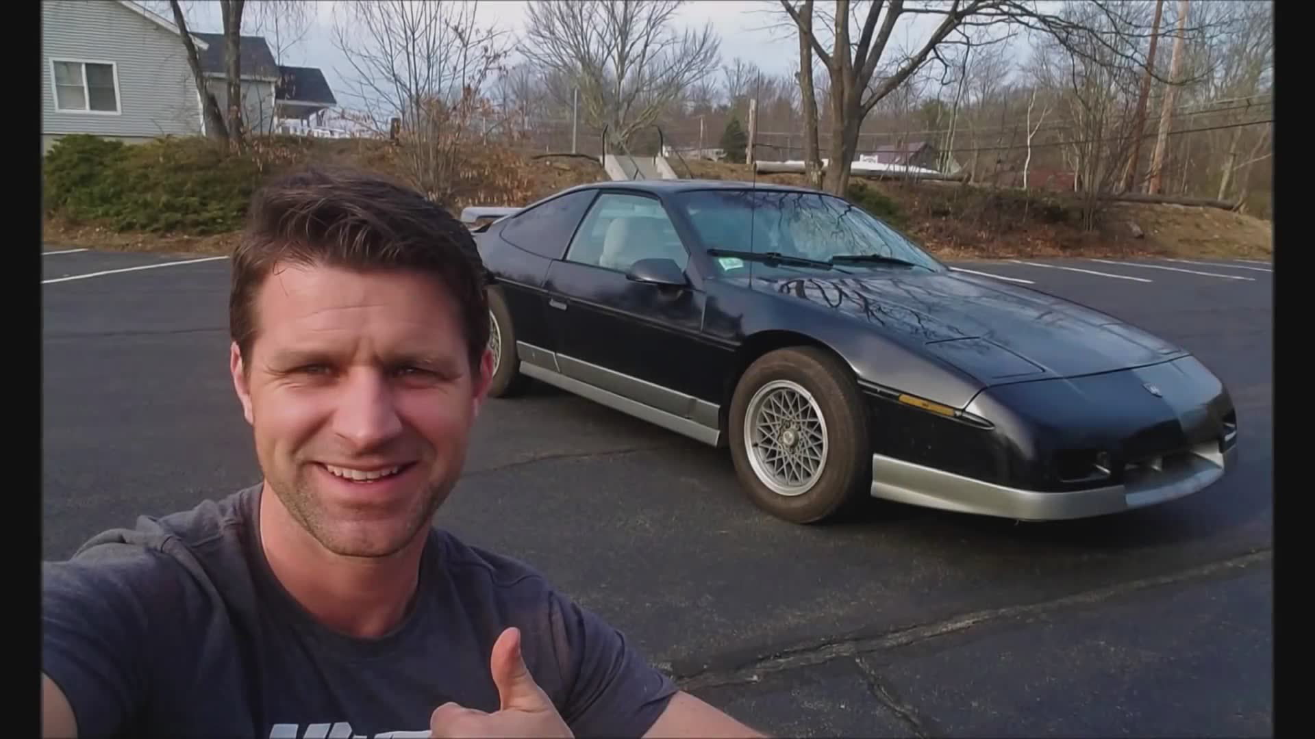 Low-mileage Pontiac Fiero GT barn find in dusty garage