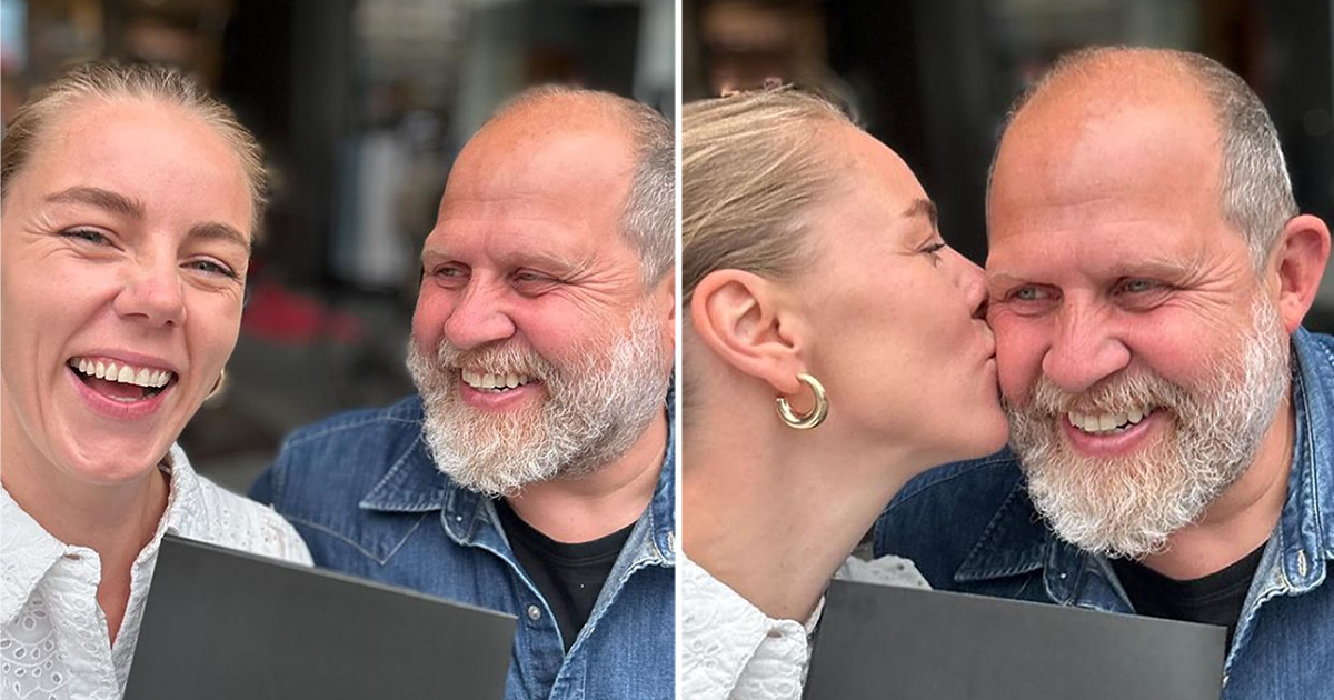 Charlotte Hvide Smith deler gledelig nyhet med Truls Svendsen-