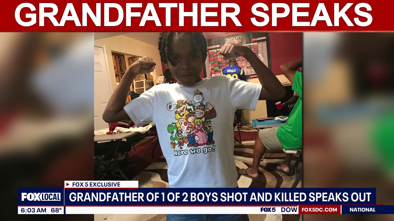 Grandfather of 1 of 2 boys shot and killed speaks out | FOX 5 at 6AM