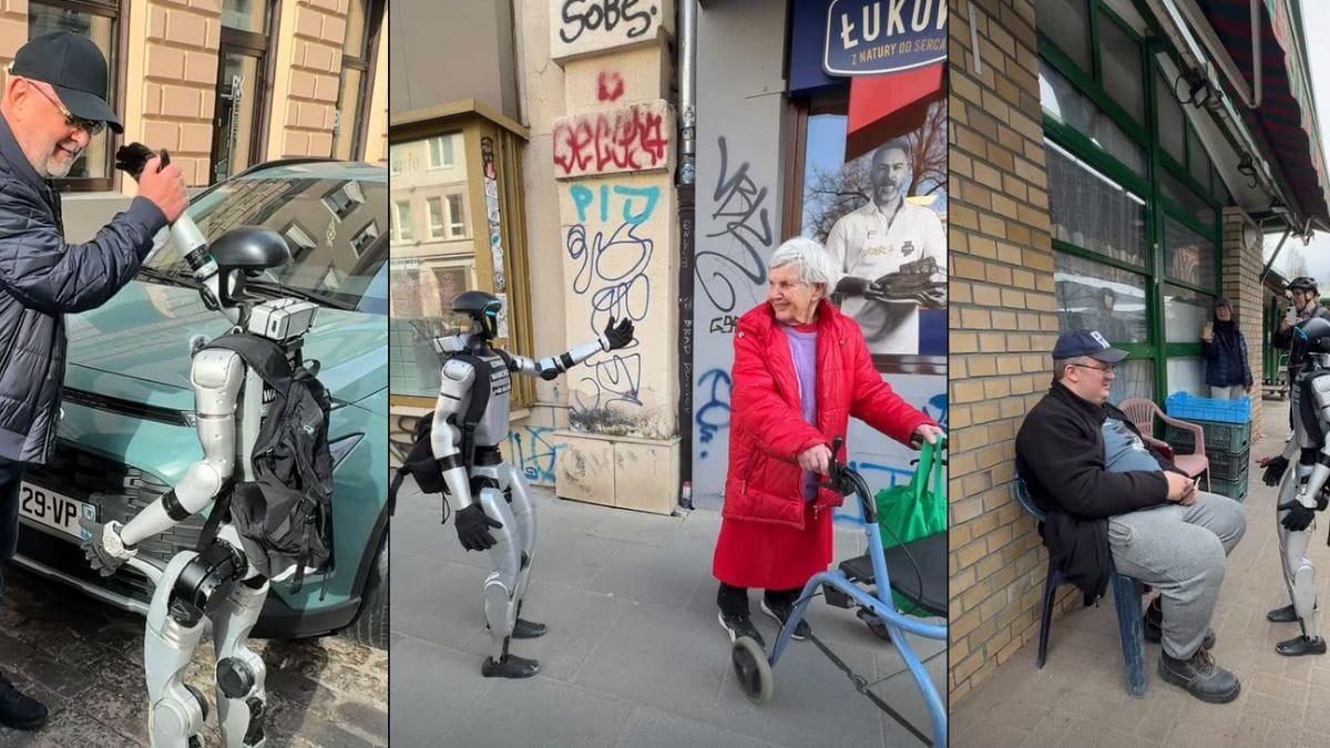 Poland’s newest influencer is a robot. He’s chasing boars, speaking in ...