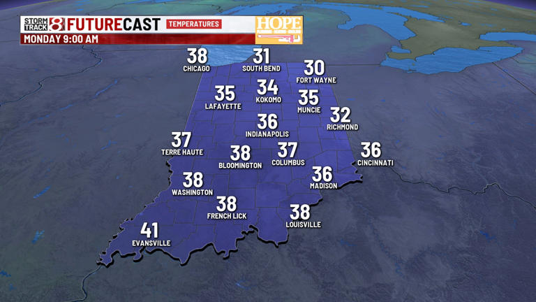 Dramatic temperature drop and frost potential early next week | Apr. 16 ...
