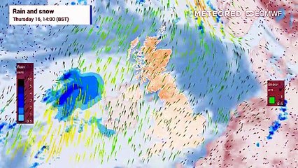 More rain to come on Friday before brighter weather in time for the weekend