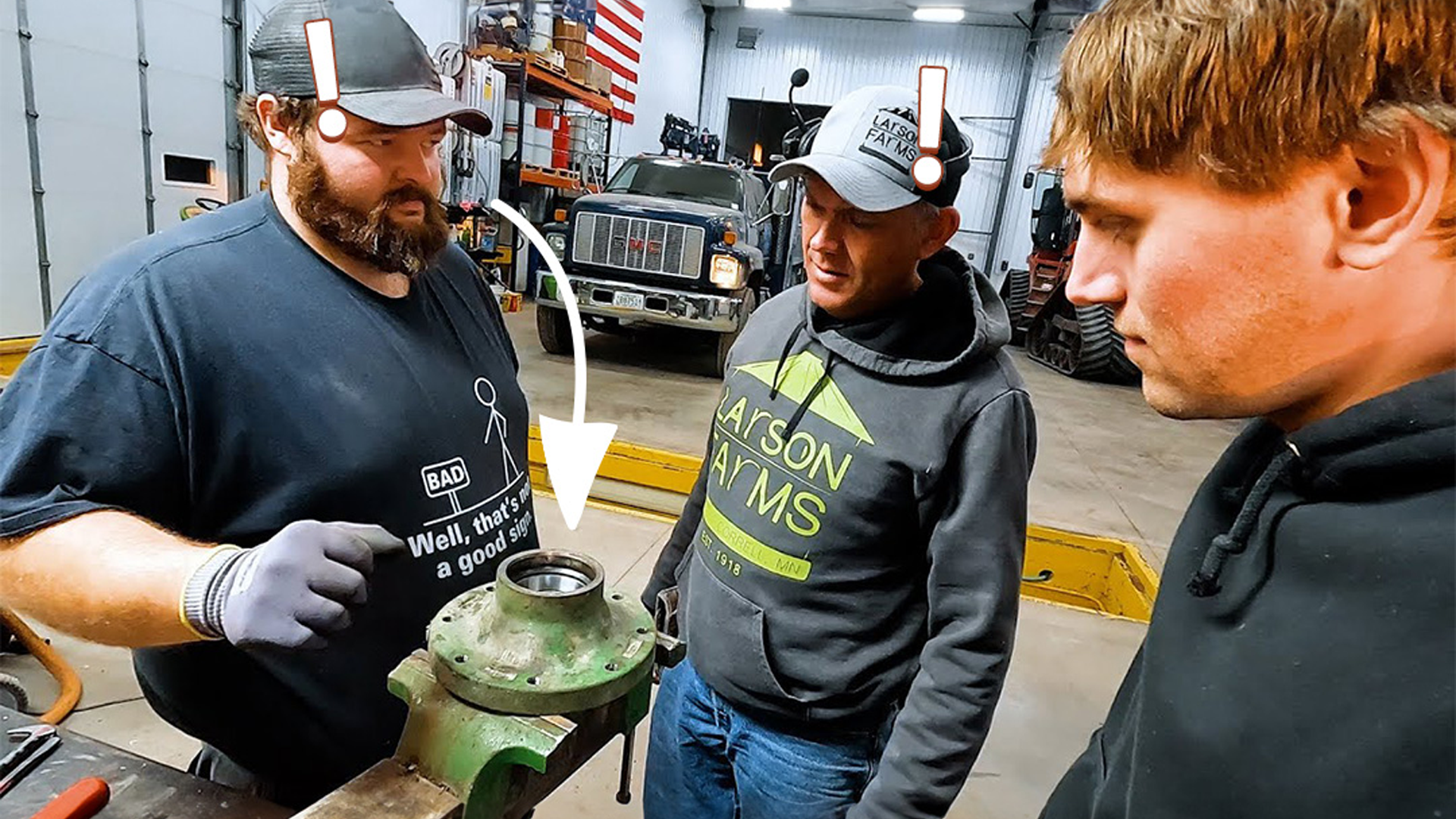 Unexpected problem during inspection