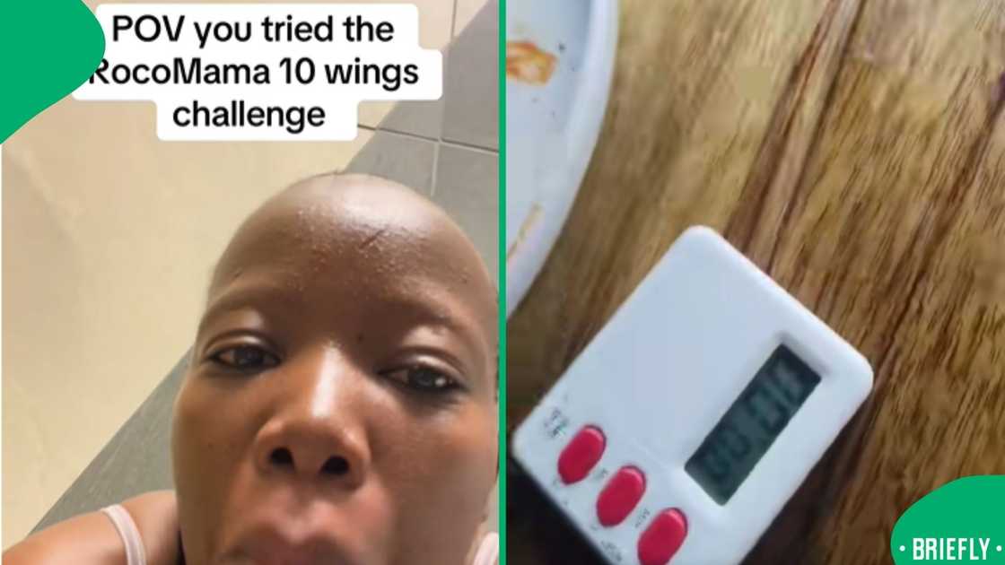 RocoMamas fire wings challenge reaction goes viral as woman struggles ...
