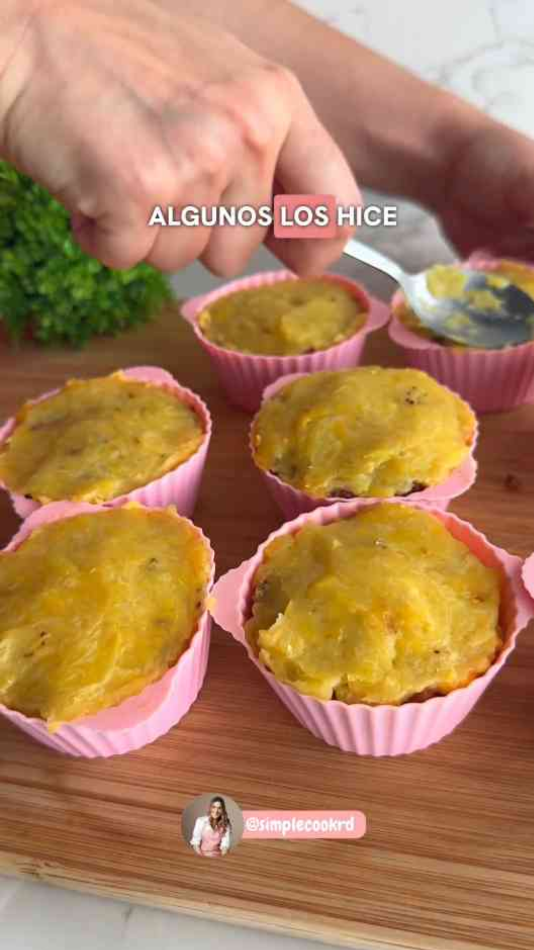 Información útil para preparar mini pasteles de plátano fáciles