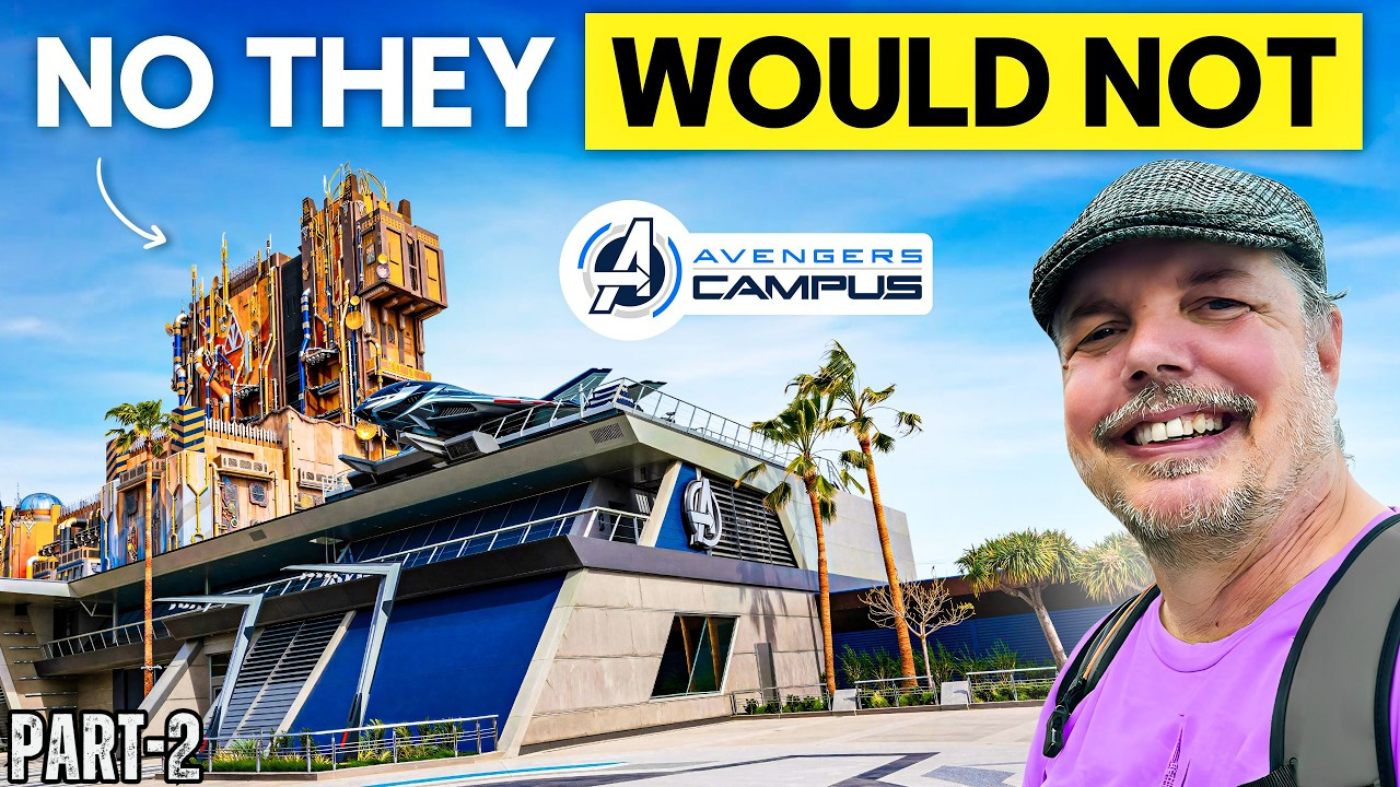 Would Disney build Avengers Campus the same way today? Theme park ...