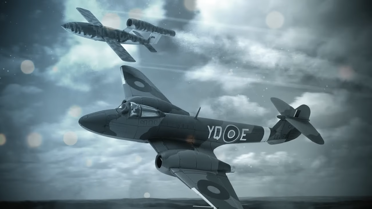 The meteor could stop flying bombs but struggled against modern jets