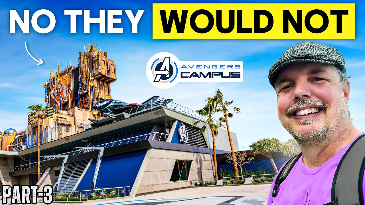Would Disney build Avengers Campus the same way today? Theme park ...