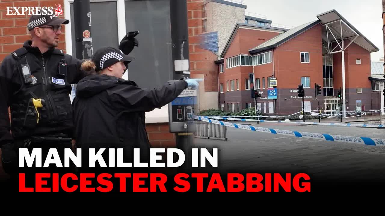 Fatal stabbing in Leicester shuts down city centre as police ...