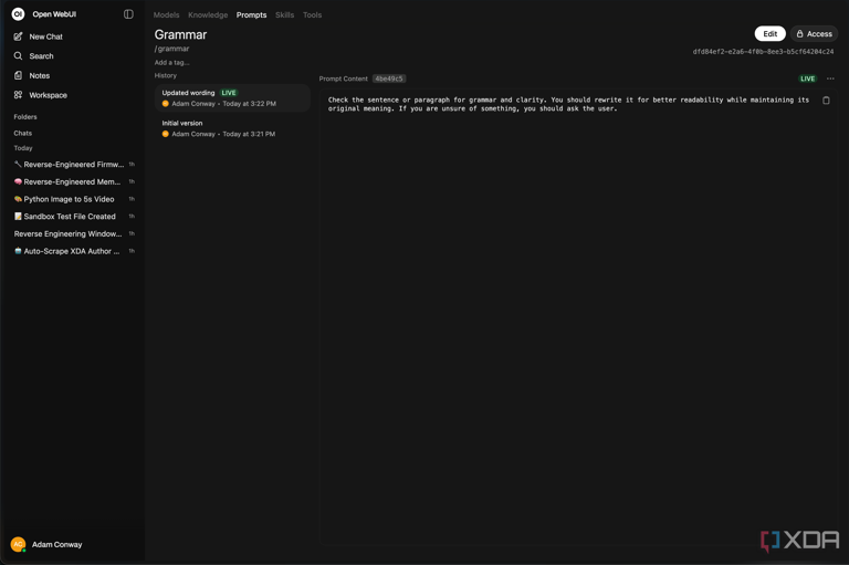 After two months of Open WebUI updates, I'd pick it over ChatGPT's ...