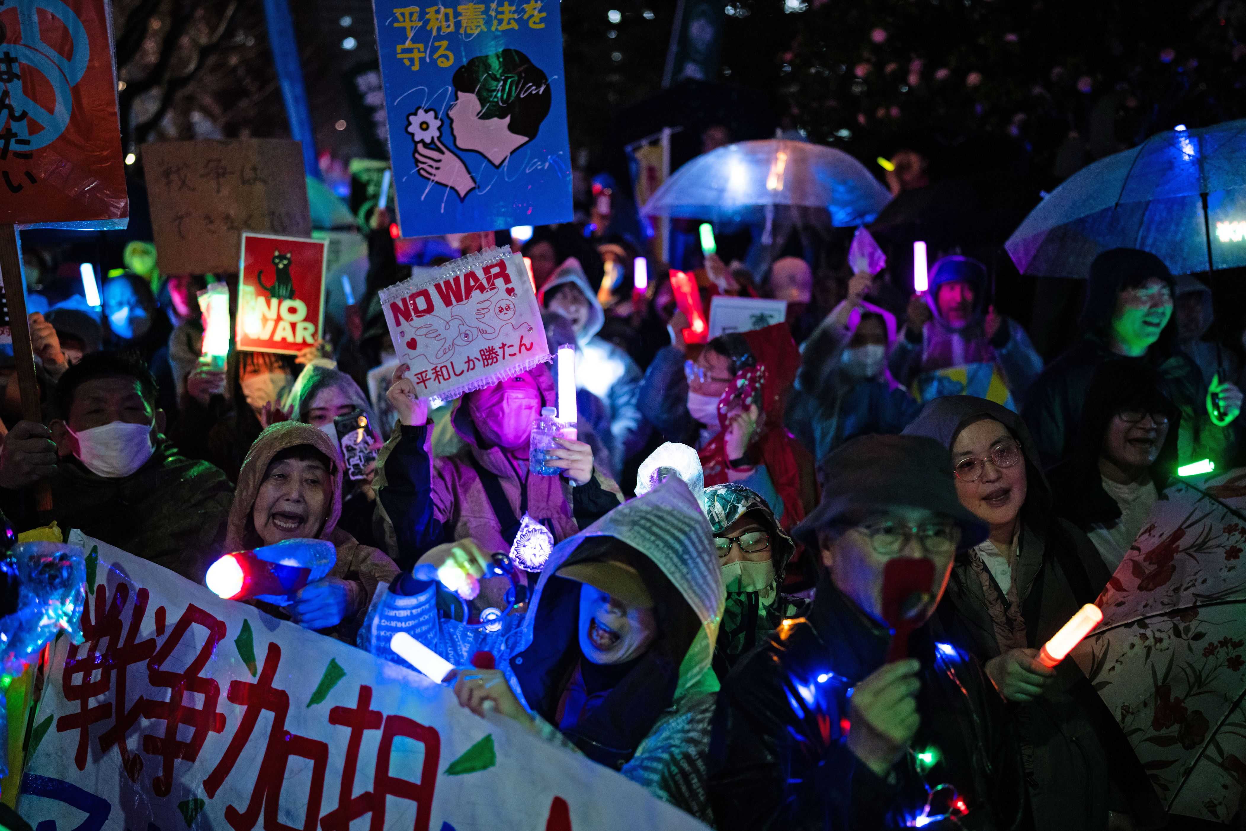 Japan is a pacifist nation, and now a hint of change is drawing rare ...