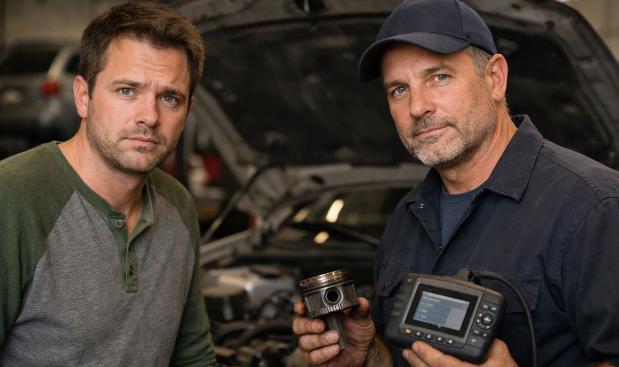My mechanic says my engine is about to fail but won't show proof. It ...