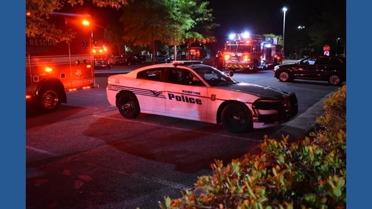 Driver rescued after vehicle submerged in pond near Sentara CarePlex in ...