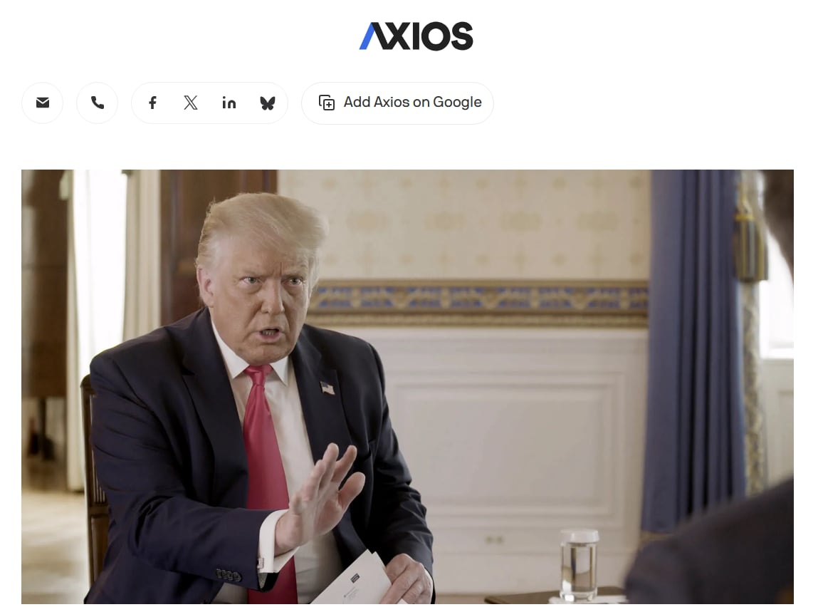 Axios's 'Smart Brevity' dominates Iran war coverage