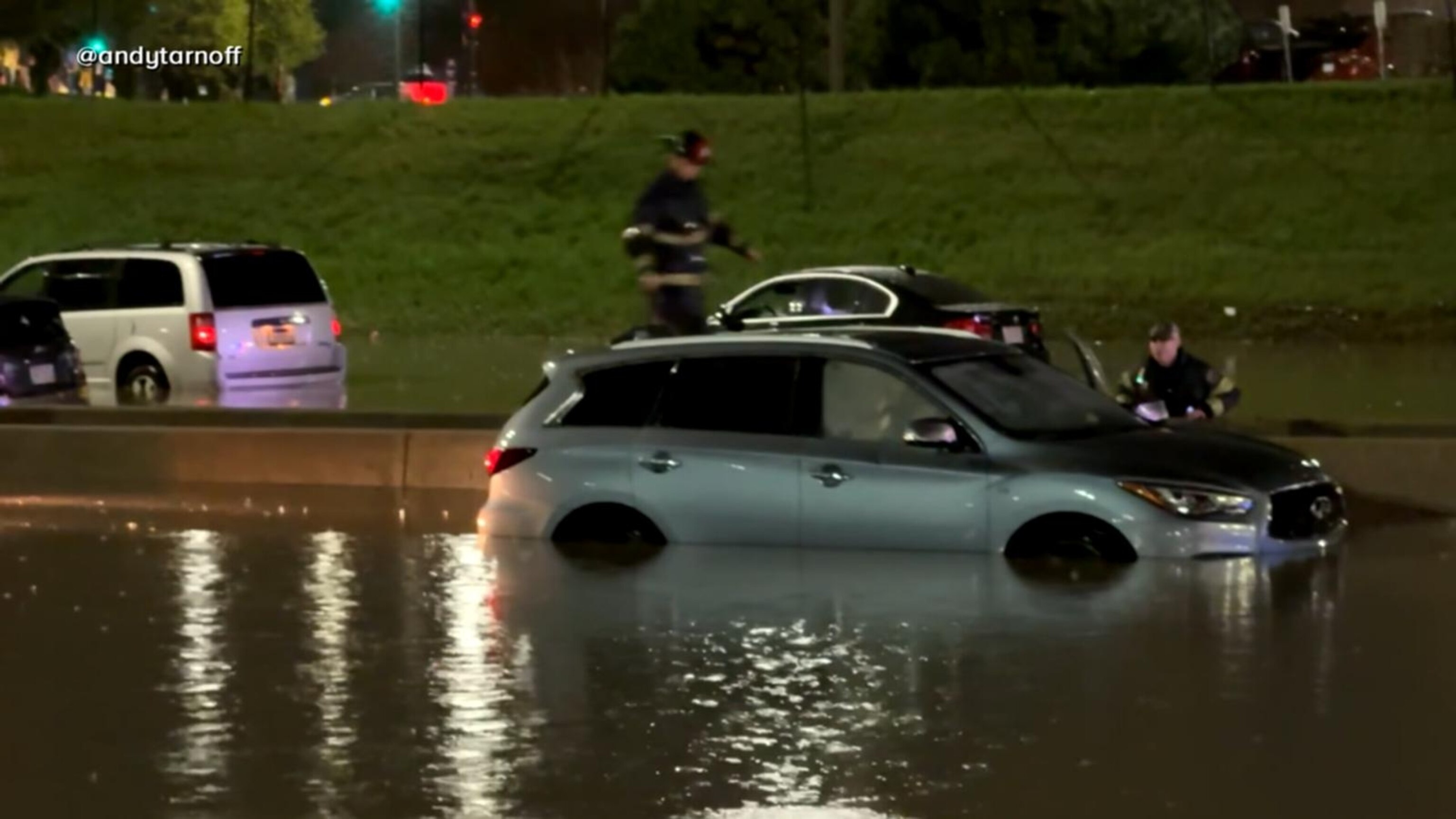 Several water rescues after flash floods in Milwaukee