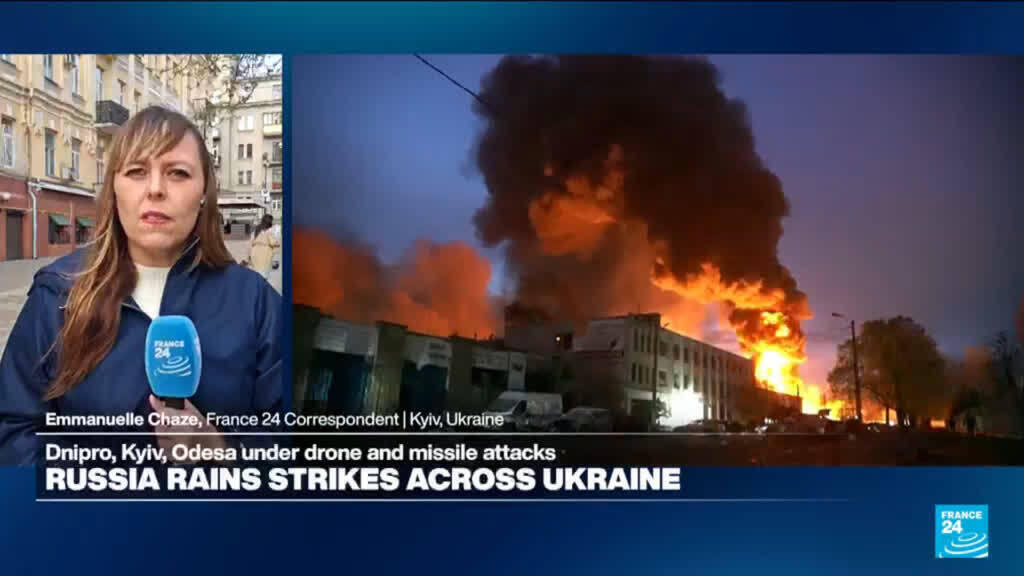Russian massive strikes kill at least 16 across Ukraine