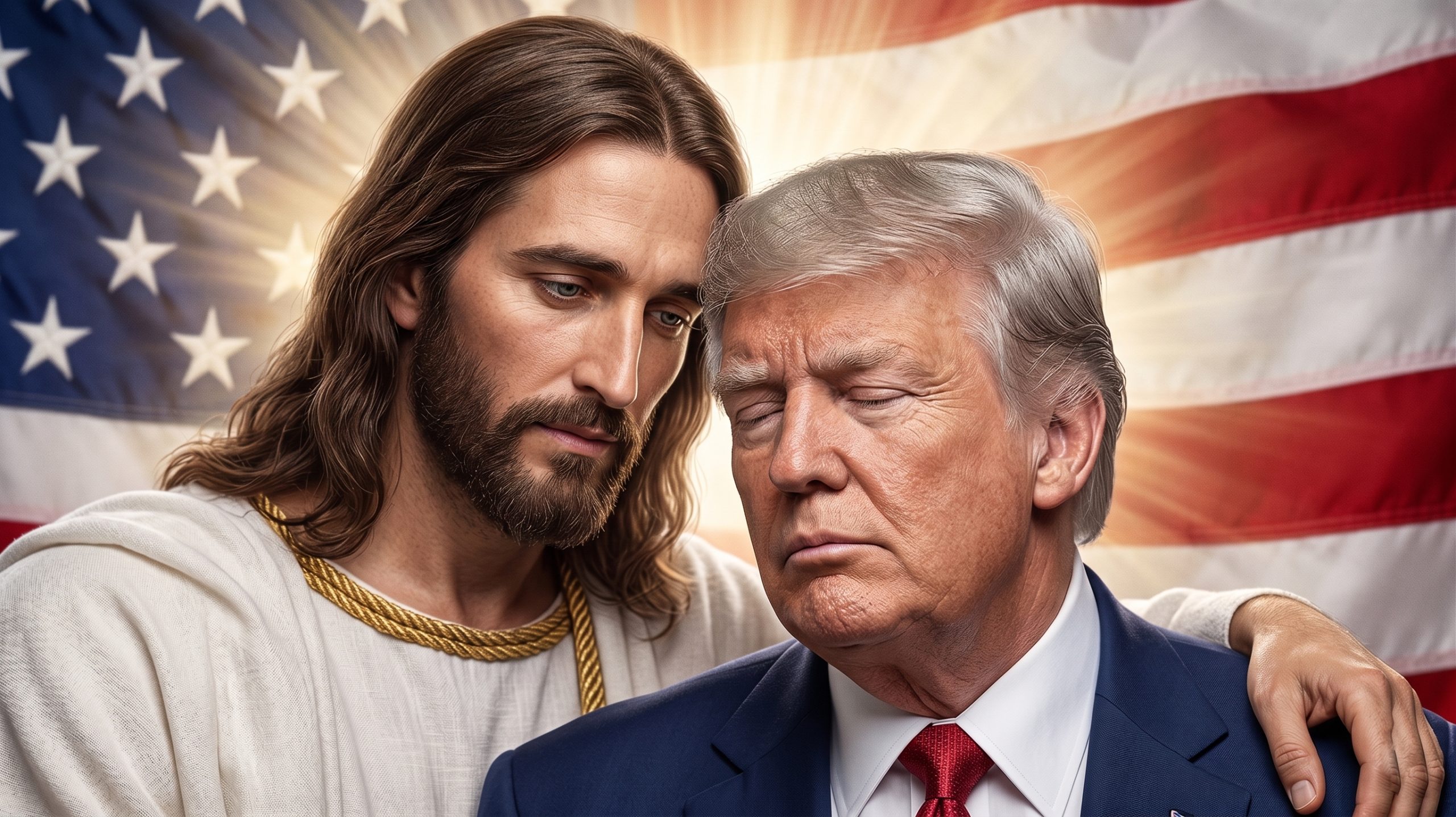 Donald Trump Partage Une Seconde Image De J sus Apr s Des Critiques 