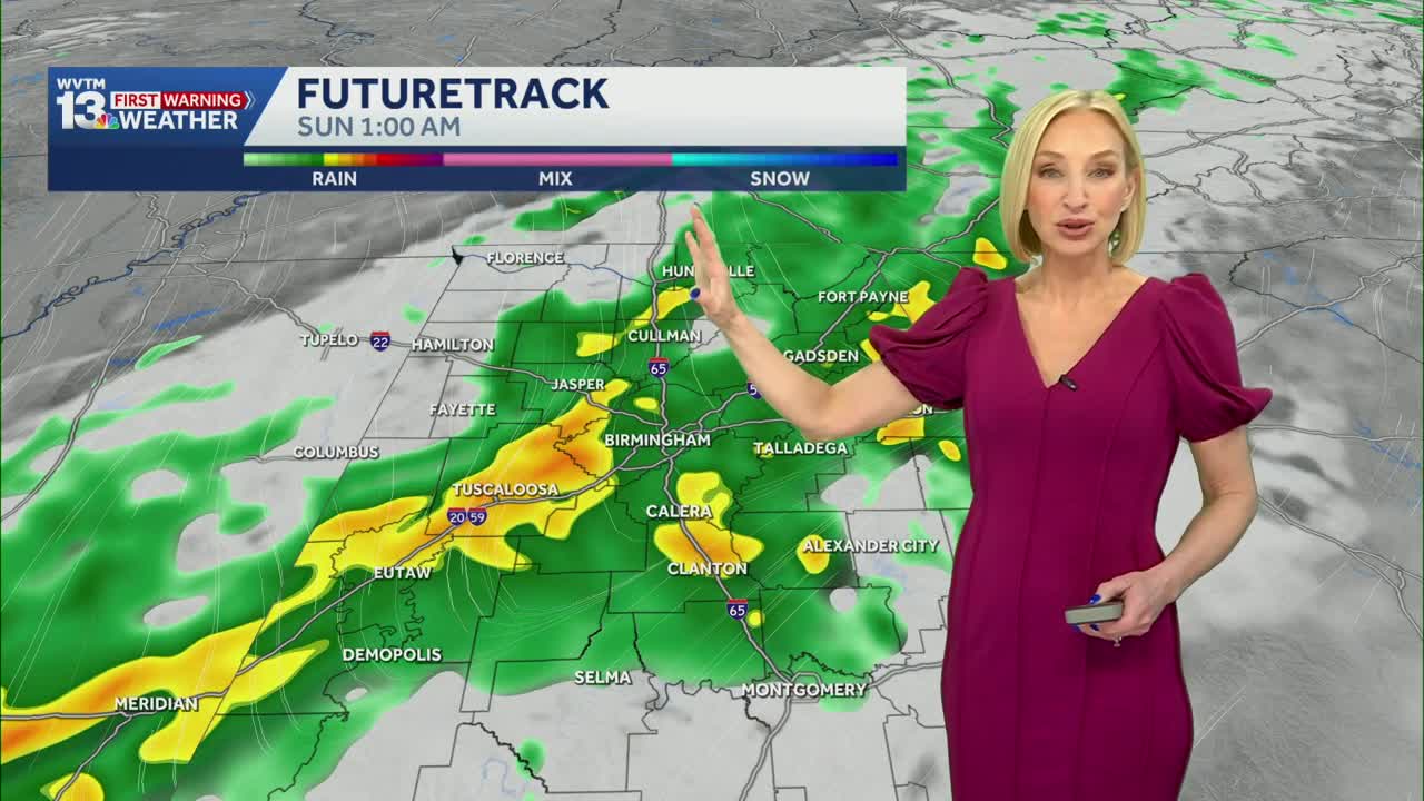 A cold front brings showers, storms and much cooler temperatures to ...