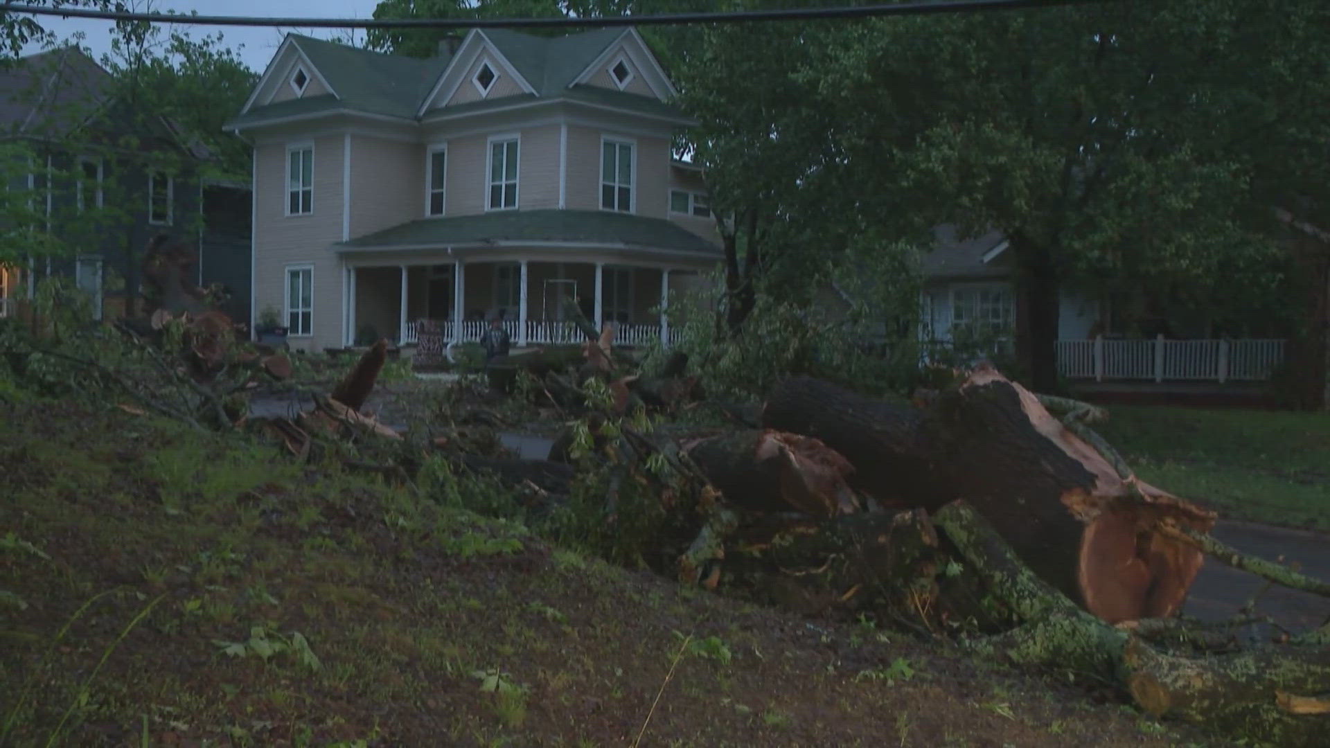 Latest news | Severe storms leave downed trees, power lines in Johnson ...