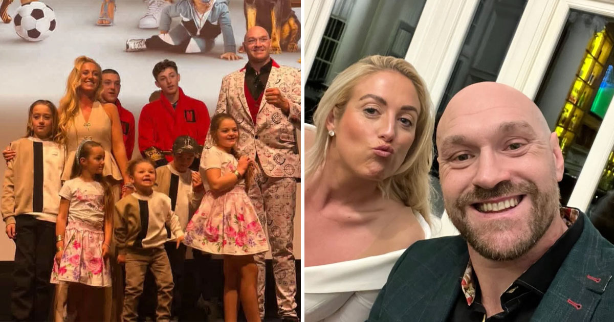 Tyson Fury reveals bizarre reason all four of his sons have the exact ...