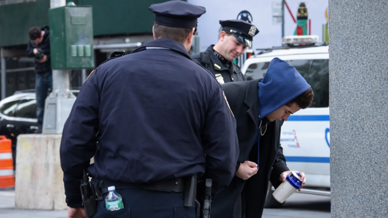 Protein shaking prank played near cops