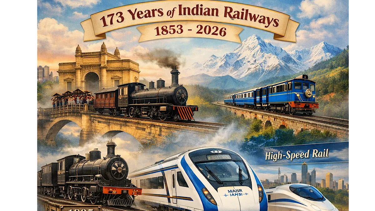 173 years of Indian Railways – a journey from 'steam to speed'