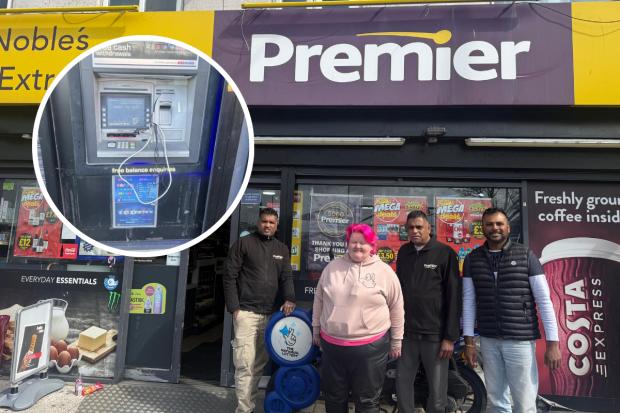 Seafront shop staff devastated after attempted cash machine theft