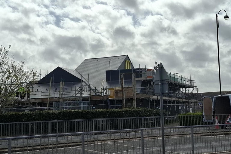 Famous 'Golden Arches' make their appearance as new McDonald's ...