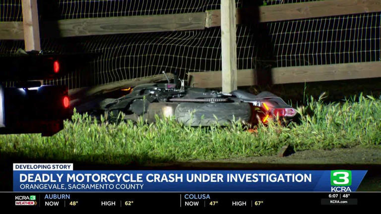 Motorcyclist dies in Sacramento County crash, CHP says