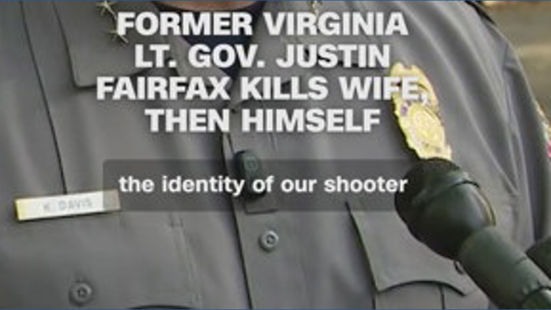 Former Virginia Lt. Gov. and his wife were found dead in an apparent ...