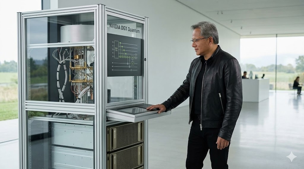 Jensen Huang just pulled quantum computing into Nvidia's orbit