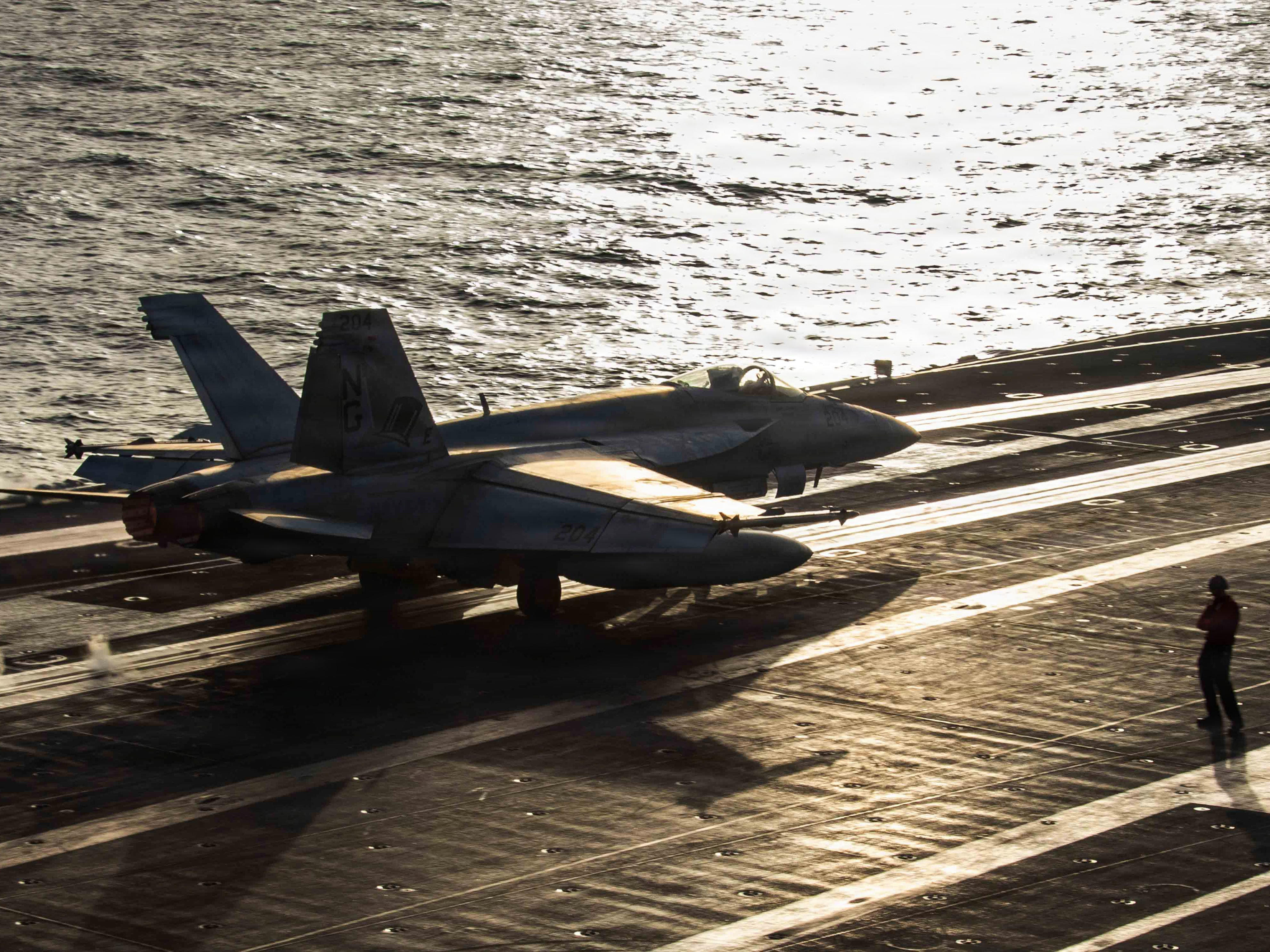 The Pentagon says it's watching as Iran is 'digging out' its remaining missiles and launchers